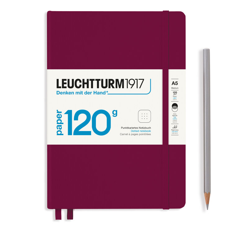 Leuchtturm1917 notitieboek A5 (120) hardcover - puntjes