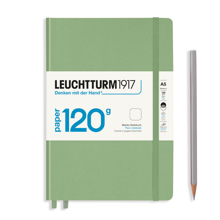 Leuchtturm1917 notitieboek  A5 (120) hardcover - blanco