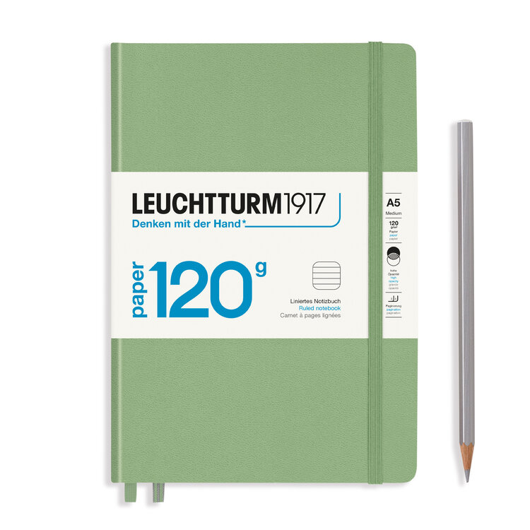 Leuchtturm1917 notitieboek A5 (120) hardcover - lijntjes
