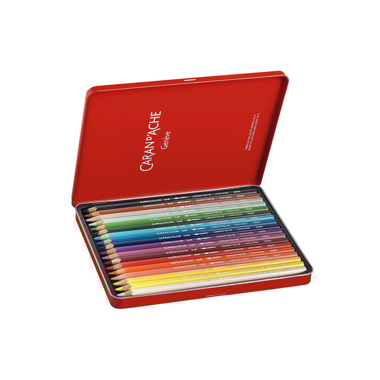 Caran d'Ache Supracolor aquarelpotloden (18) Special edition