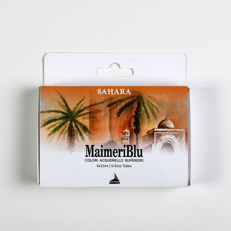 Maimeri Blu Sahara aquarelverf 6x 12ml