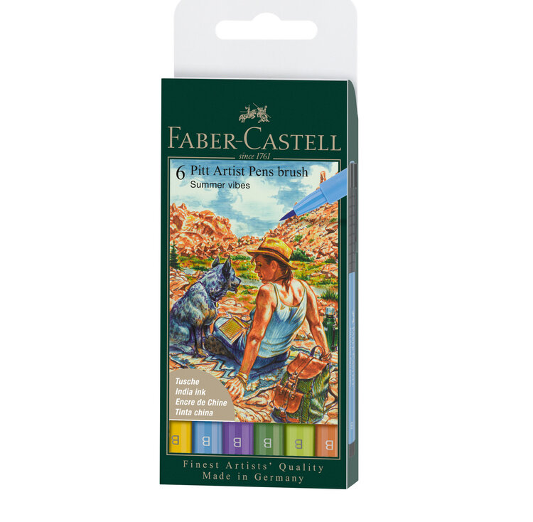 Faber Castell Pitt Artist brushpen (summer vibes)