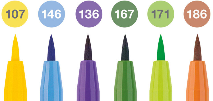 Faber Castell Pitt Artist brushpen (summer vibes)