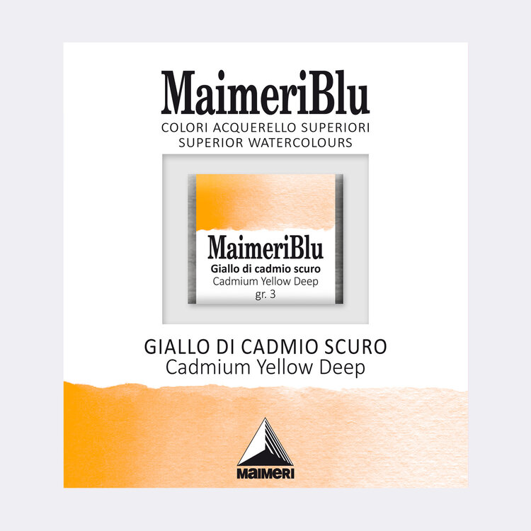 Maimeri Blu 084 cadmium yellow deep - napje aquarelverf
