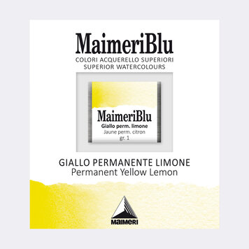 Maimeri Blu 112 permanent yellow lemon - napje aquarelverf