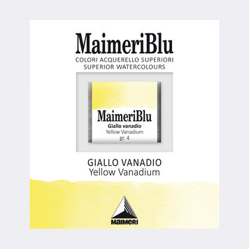 Maimeri Blu 121 yellow vanadium - napje aquarelverf