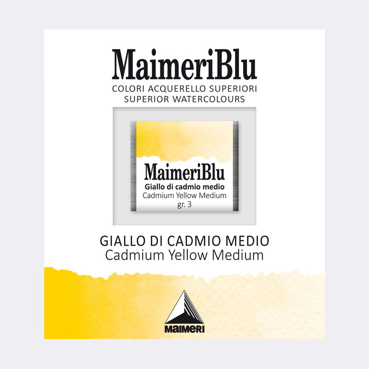Maimeri Blu 083 cadmium yellow medium - napje aquarelverf
