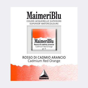 Maimeri Blu 224 cadmium red orange - napje aquarelverf
