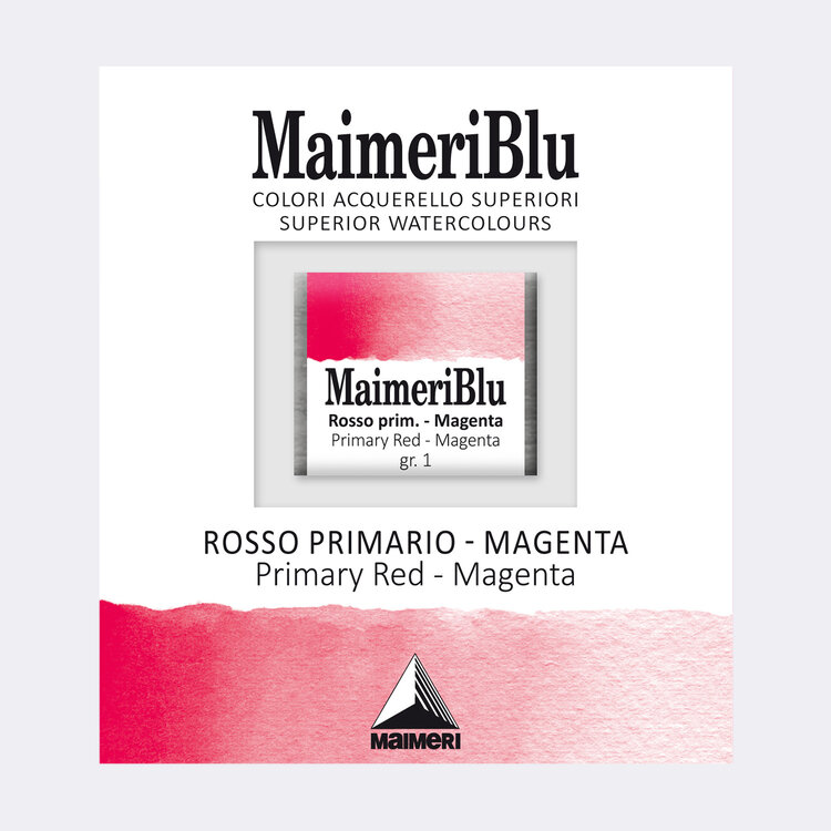 Maimeri Blu 256 primary red / magenta - napje aquarelverf
