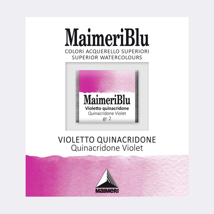 Maimeri Blu 466 quinacridone violet - napje aquarelverf