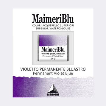 Maimeri Blu 463 permanent violet blue - napje aquarelverf