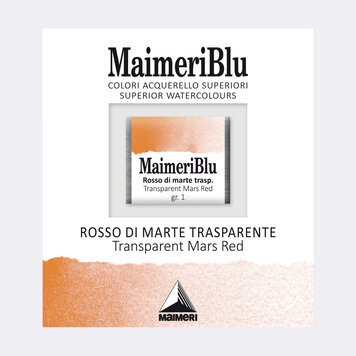 Maimeri Blu 250 transparent mars red - napje aquarelverf