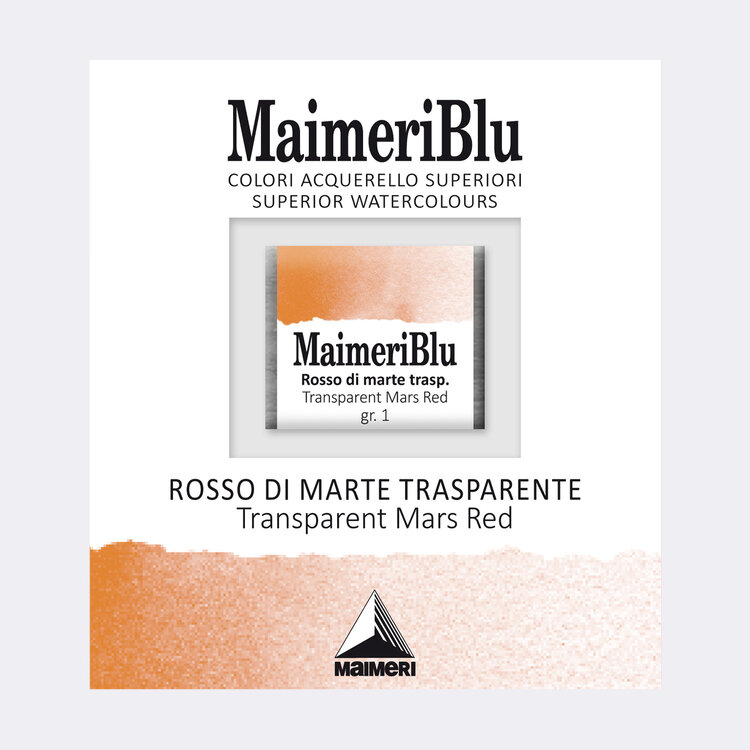 Maimeri Blu 250 transparent mars red - napje aquarelverf