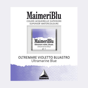 Maimeri Blu 441 ultramarine blue - napje aquarelverf