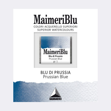 Maimeri Blu 402 Prussian blue - napje aquarelverf