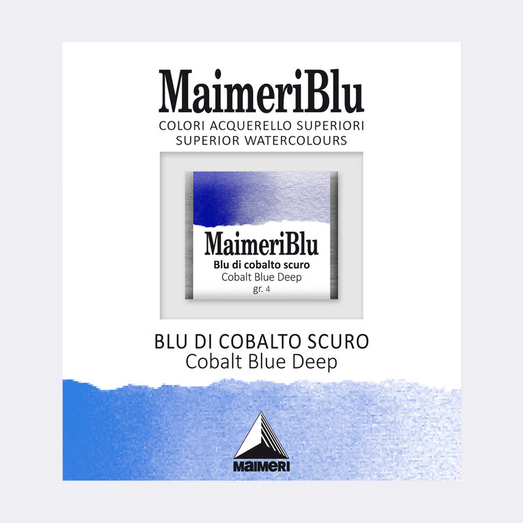 Maimeri Blu 374 cobalt blue deep - napje aquarelverf