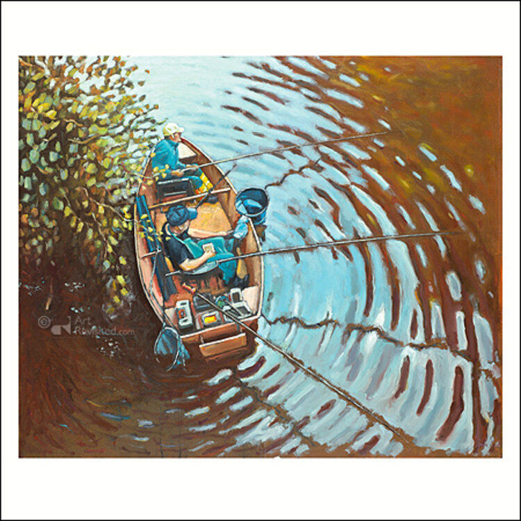 Art Revisited kunstkaart Jasper van Deutekom - helemaal niks