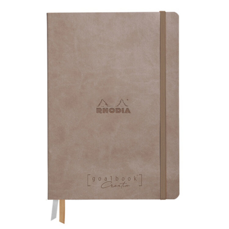 Rhodia goalbook notebook - schetsboek (zwart papier met dots)
