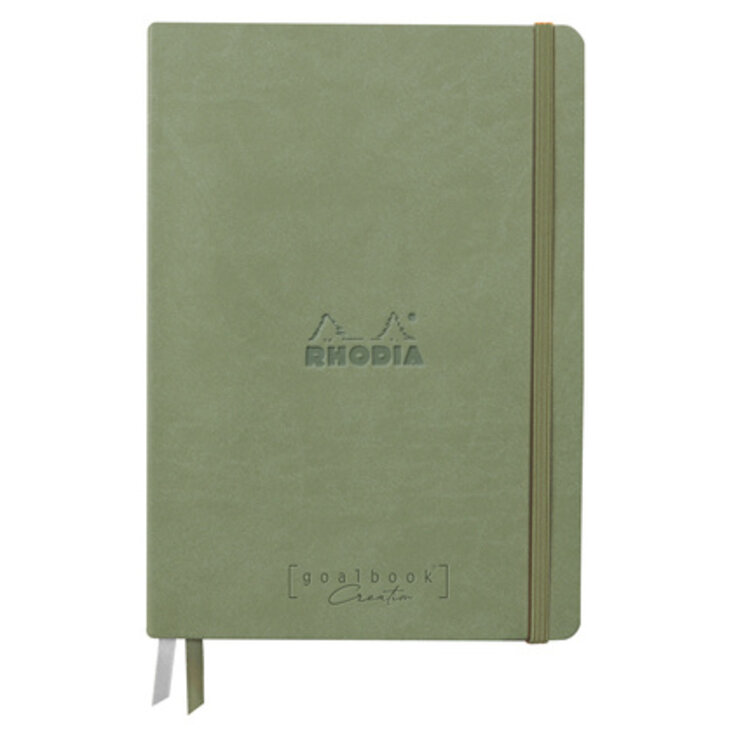 Rhodia goalbook notebook - schetsboek (zwart papier met dots)