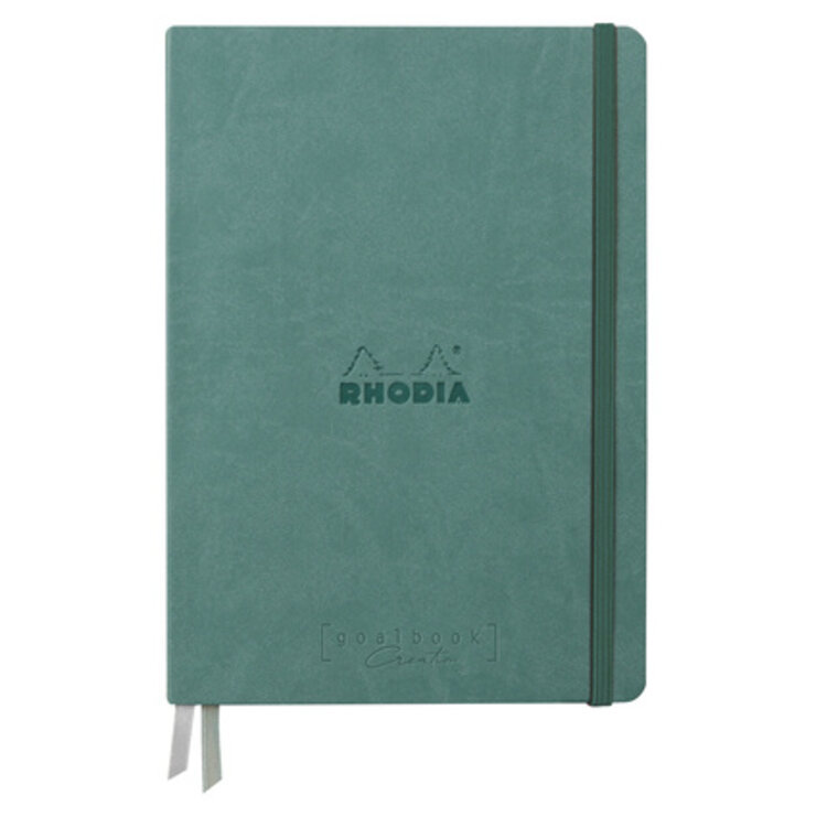 Rhodia goalbook notebook - schetsboek (zwart papier met dots)