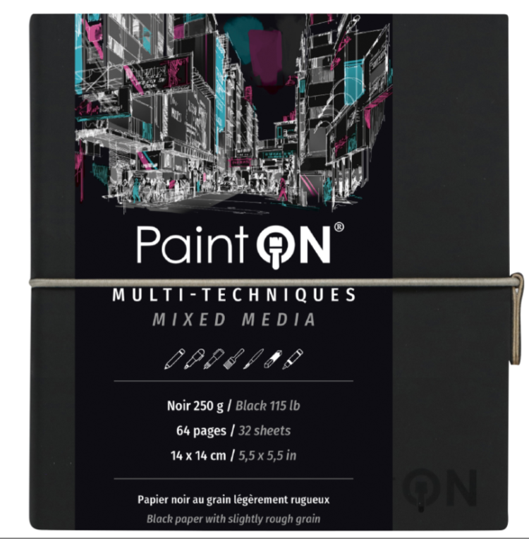 Clairefontaine Paint ON  mixed media papier album