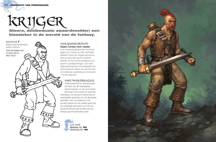 Librero Fantasy figuren tekenen en schilderen - Matt Dixon