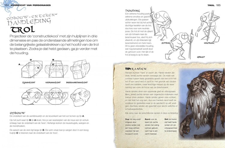 Librero Fantasy figuren tekenen en schilderen - Matt Dixon