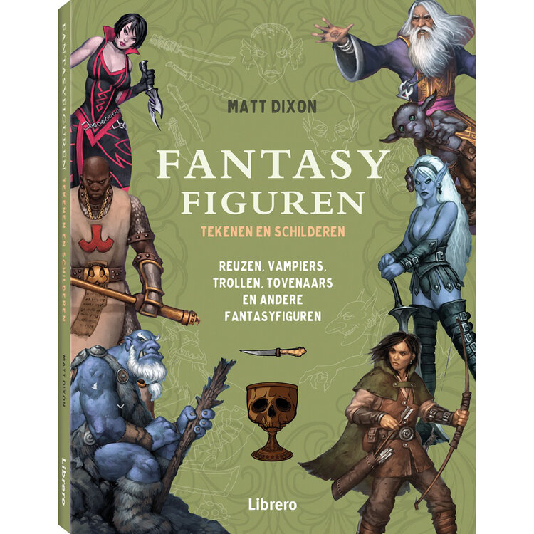 Librero Fantasy figuren tekenen en schilderen - Matt Dixon