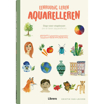 Librero eenvoudig leren aquarelleren - Kirstin van Leuven