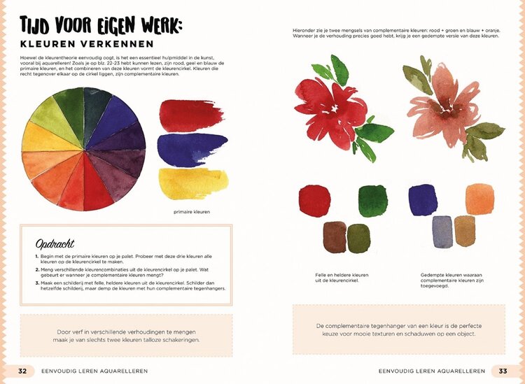 Librero boek, eenvoudig leren aquarelleren - Kirstin van Leuven