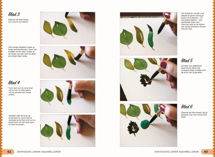 Librero boek, eenvoudig leren aquarelleren - Kirstin van Leuven