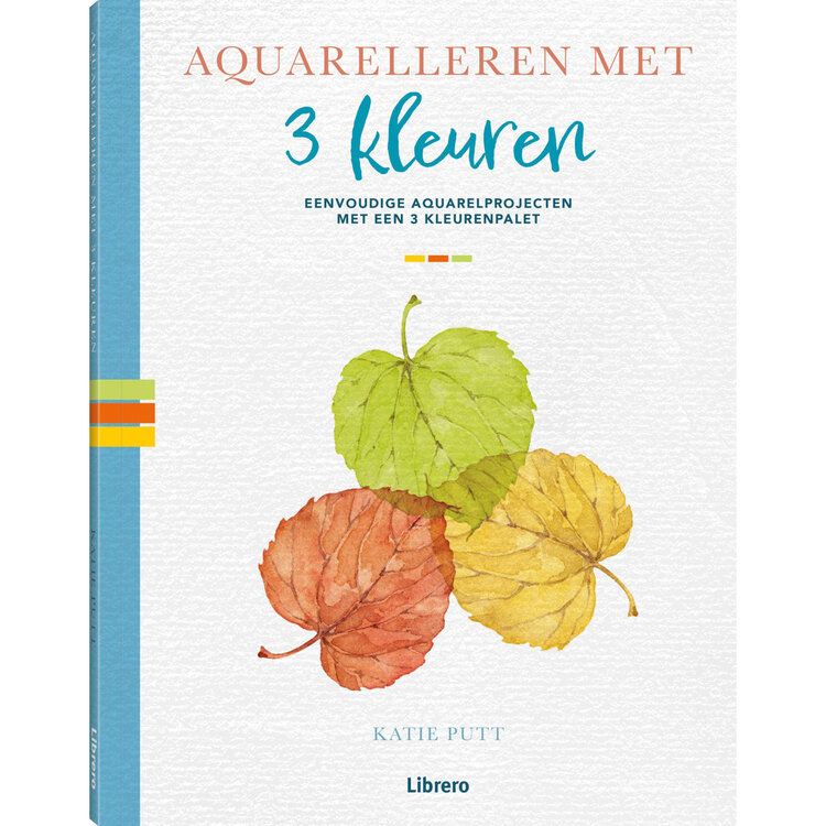 Librero boek, aquarelleren met 3 kleuren - Katie Putt