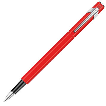 Caran d'Ache (schrijfwaren) vulpen red (849) (M)