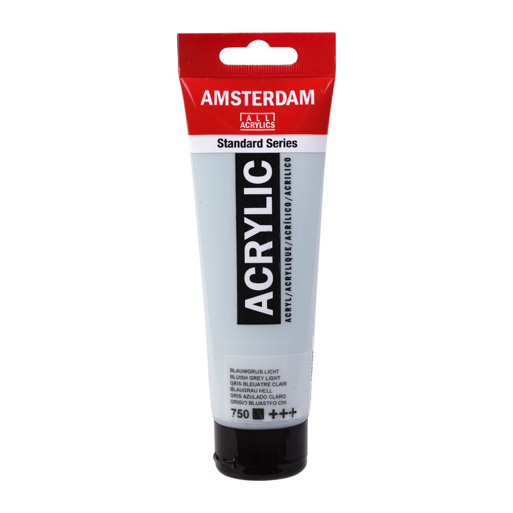 Amsterdam 750 blauwgrijs licht  acrylverf 120ml