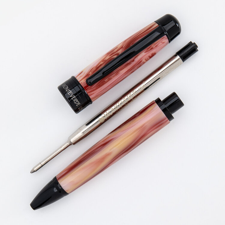 Monteverde Prima Swirl - balpen rood