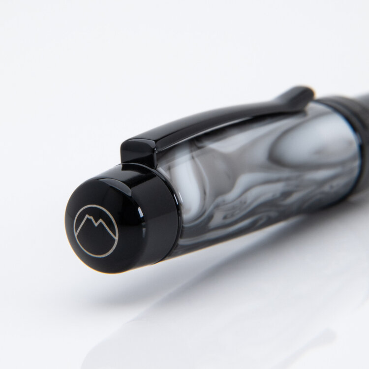 Monteverde Prima Swirl - balpen grijs