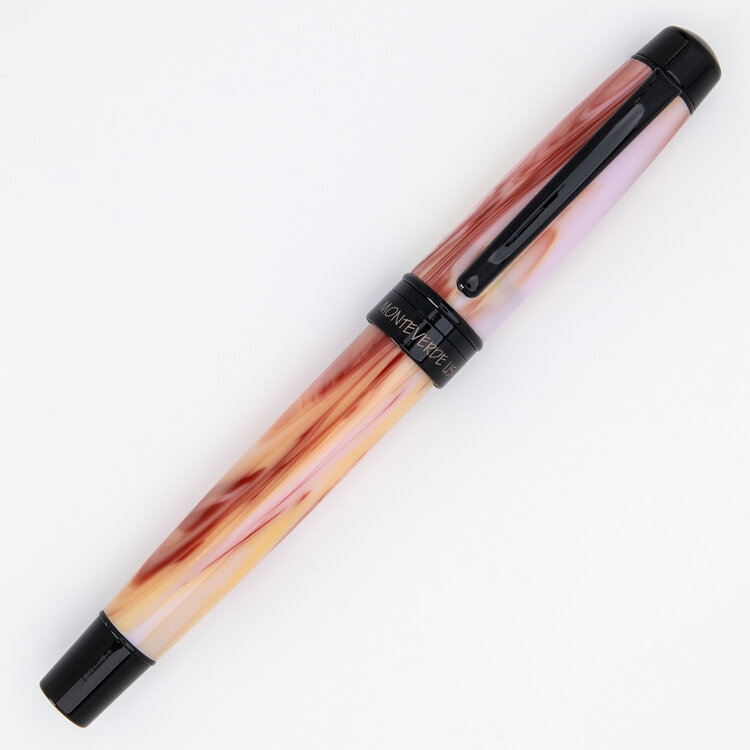Monteverde Prima Swirl - vulpen (M) rood