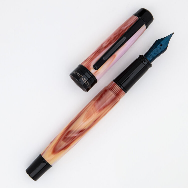 Monteverde Prima Swirl - vulpen (M) rood