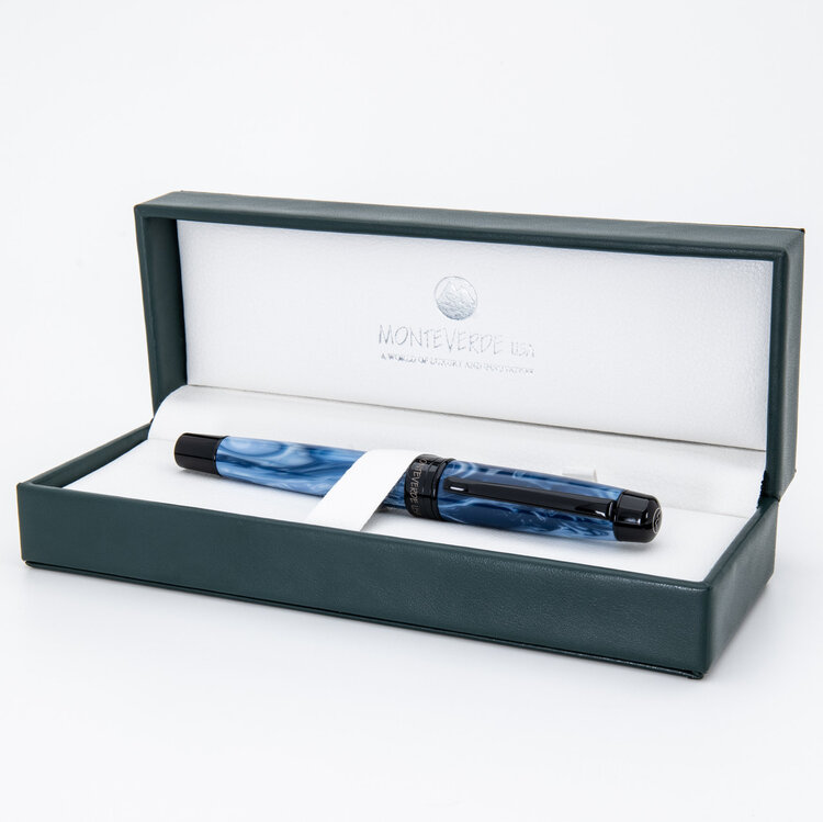 Monteverde Prima Swirl - vulpen (M) blauw