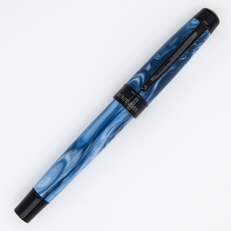 Monteverde Prima Swirl - vulpen (M) blauw