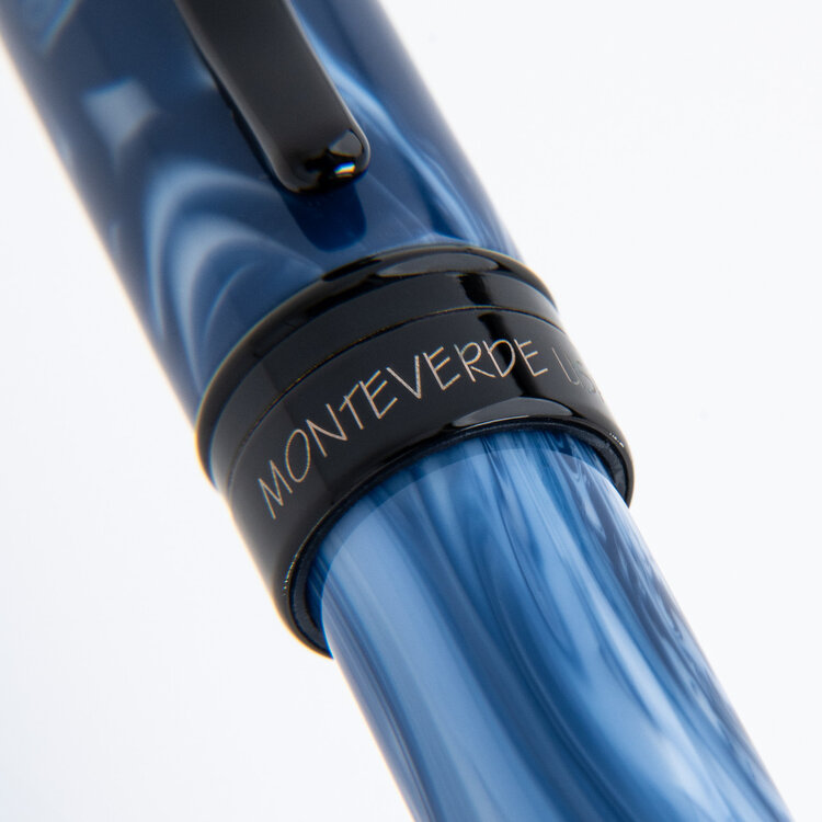 Monteverde Prima Swirl - vulpen (M) blauw