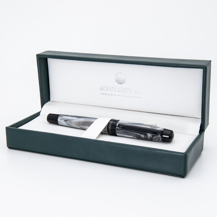 Monteverde Prima Swirl - vulpen (M) grijs