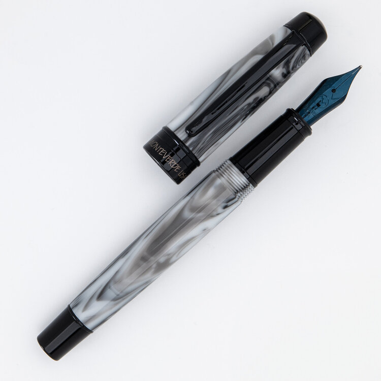 Monteverde Prima Swirl - vulpen (M) grijs
