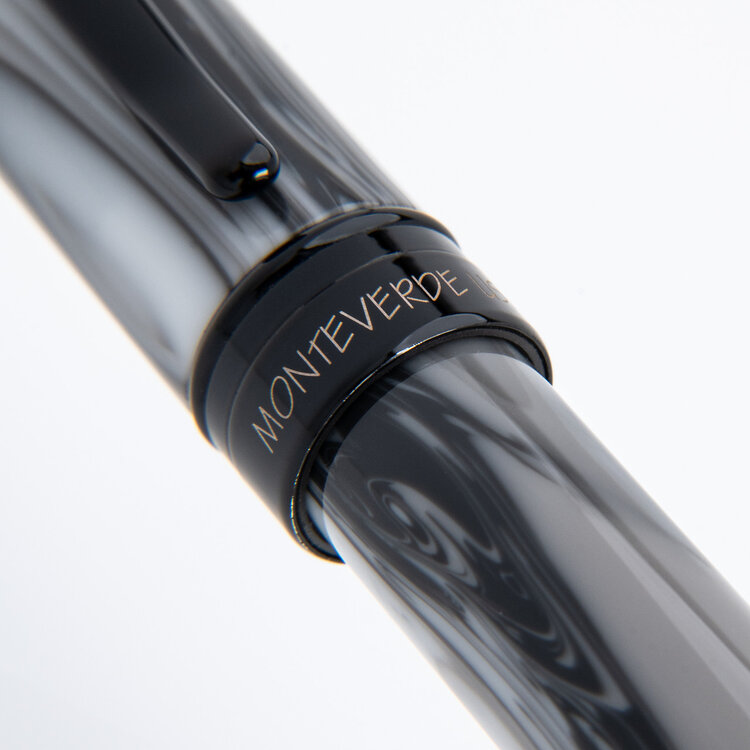 Monteverde Prima Swirl - vulpen (M) grijs