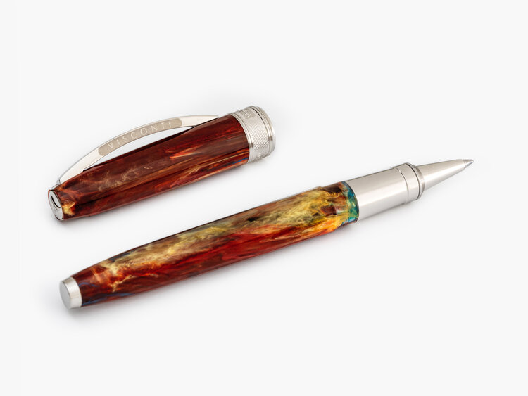 Visconti van Gogh rollerball pen - red vineyard