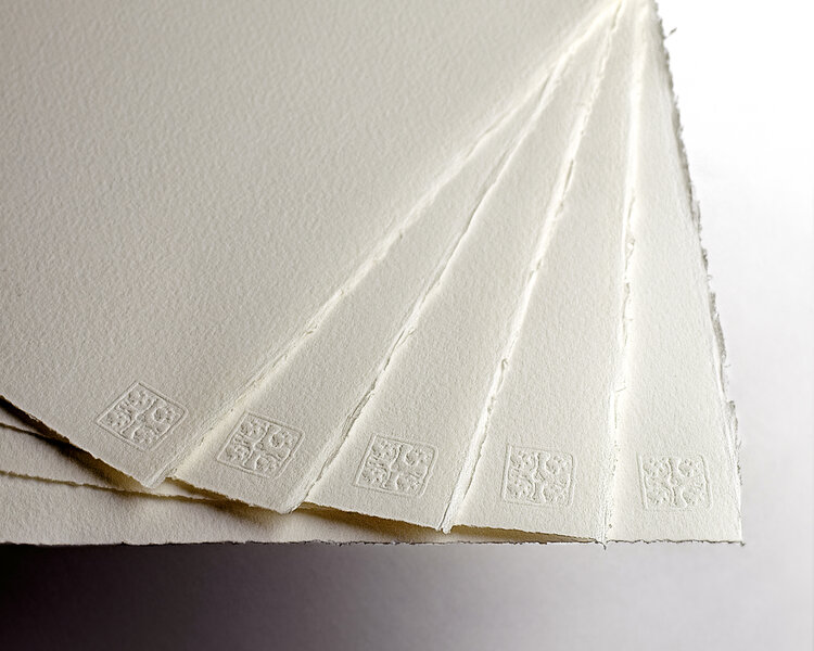 Saunders Waterford (St. Cuthberts Mill) aquarelpapier cold pressed (638) 56x76 cm voor verzending minimaal 5 vellen assorti