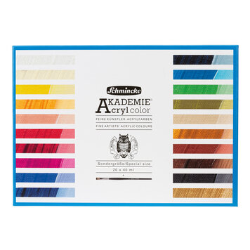 Schmincke Akademie acrylverf set 20x 40ml