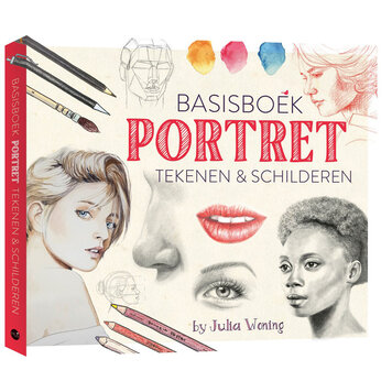 Mus boeken portret tekenen - Julia Woning