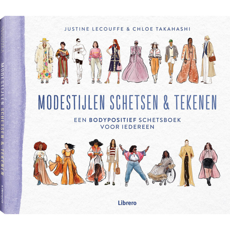 Librero boek modestijlen schetsen & tekenen - Justine Lecouffe en Chloe Takahashi