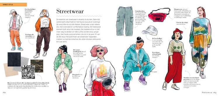 Librero boek modestijlen schetsen & tekenen - Justine Lecouffe en Chloe Takahashi